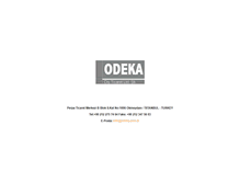 Tablet Screenshot of odeka.com.tr